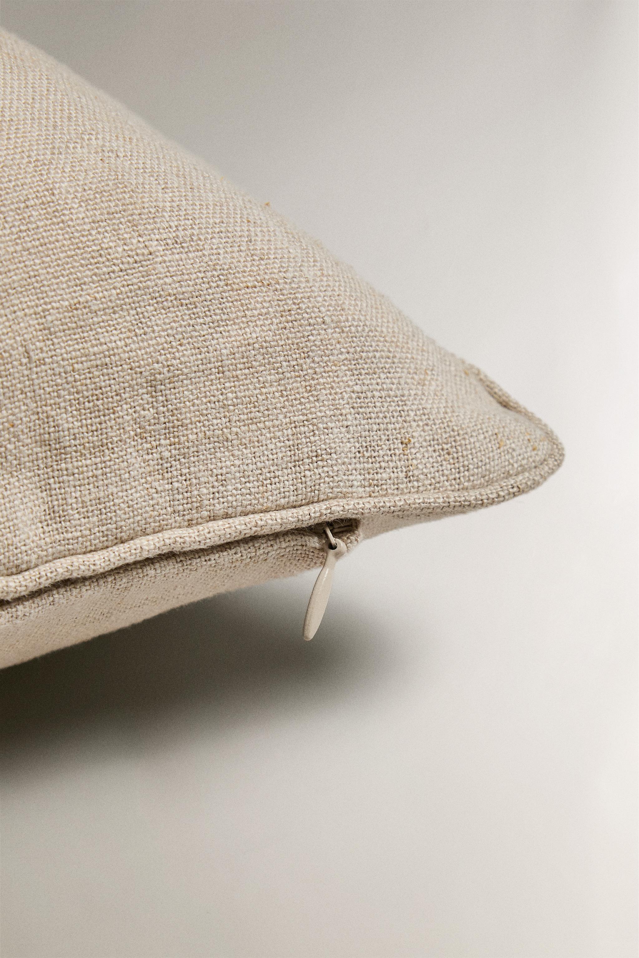 HOUSSE DE COUSSIN LIN